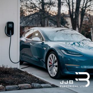 EV Car Charger Installed by JJB Electrical 