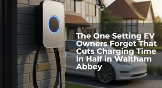 The One Setting EV Owners Forget That Cuts Charging Time in Half in Waltham Abbey