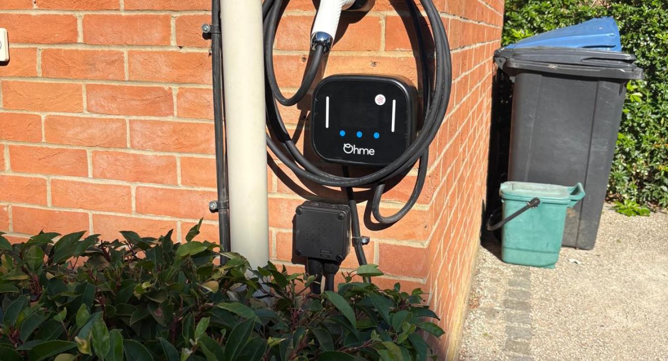 Replacing an Old EV Charger in Hertford -  Upgrading to a Tethered Charger